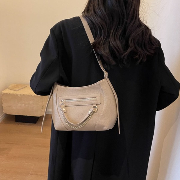 Axelväska Underarmsväska KHAKI Khaki