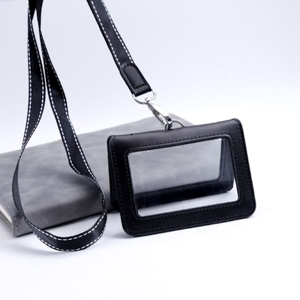Kortholder i ægte læder. Bank Business Work Card Holder 01
