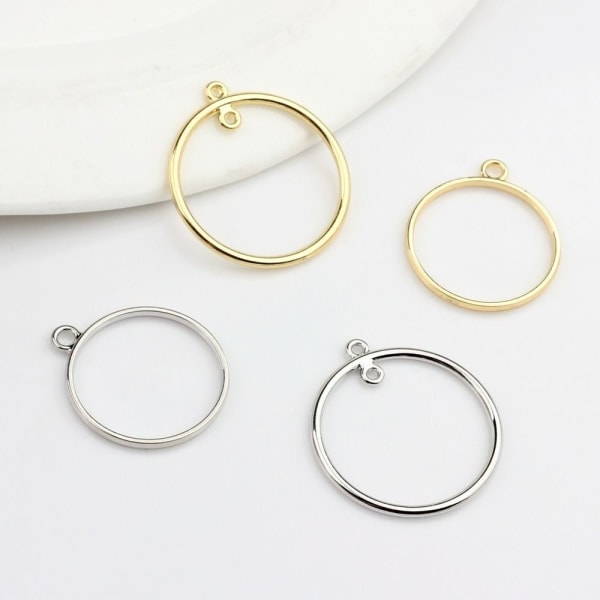 10 stk/parti Charms Bezel Metallramme anheng GULL BIG BIG Gold Big-Big