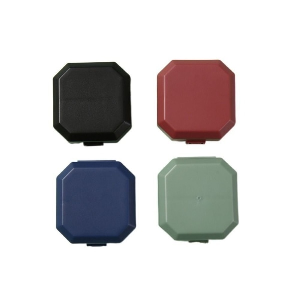Pilleetuier 6 Grids Pill Splitters SVART Black