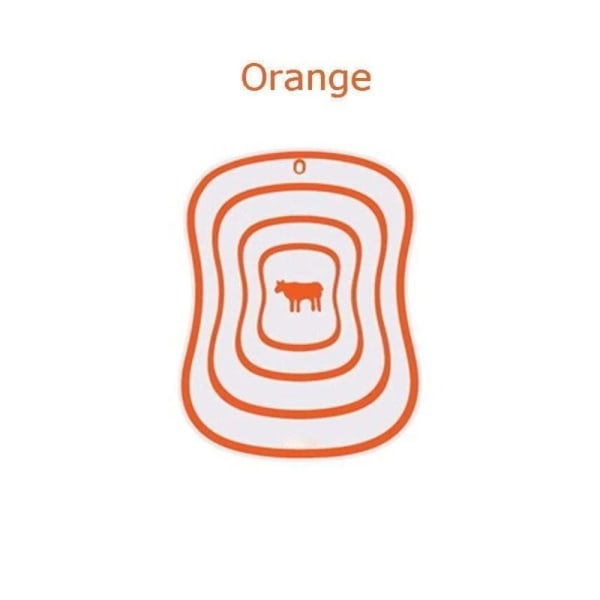 Skärbräda Kök Hacka ORANGE Orange