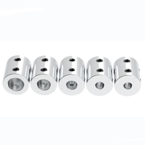 2 stk. stive koblinger, settskrue, akselkobling, kontakt, 8-8MM 8-8mm