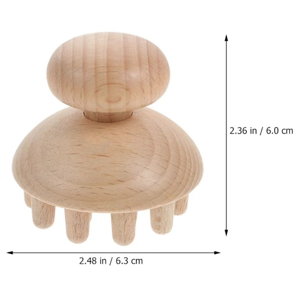 Trækropsmassagebørste Anti Cellulite Massager Massageværktøj Wooden