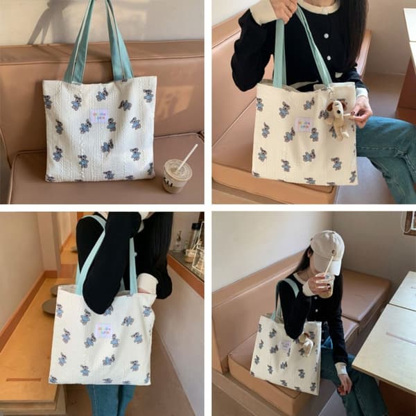 Plisserad Cloud Bag Tote Bag B B B