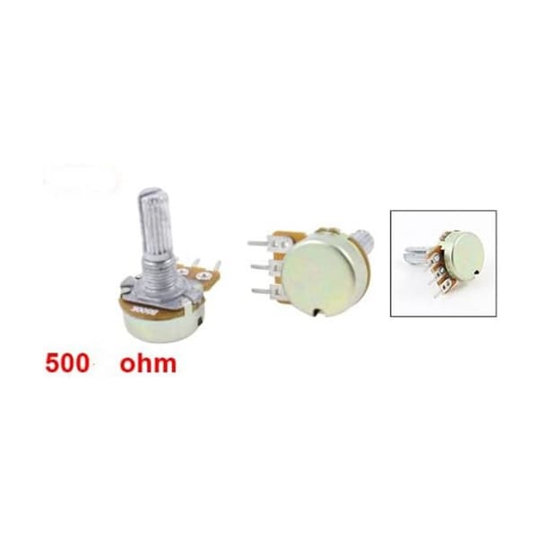 Potentiometer B500 500 Ohm 1 st 1 st 1PC
