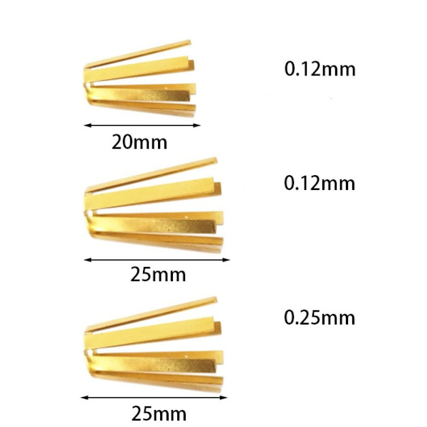 Golfmaila Kahdeksankäinen tiivistepallon kaliiperi täyttöaine 25X0.25MM 25x0.25mm