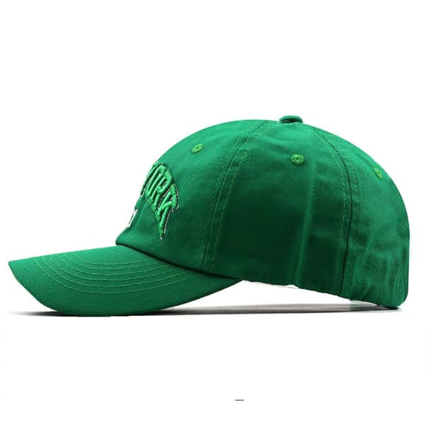 Baseballkasketter med bogstavbroderi Snapback-hatte SORT black