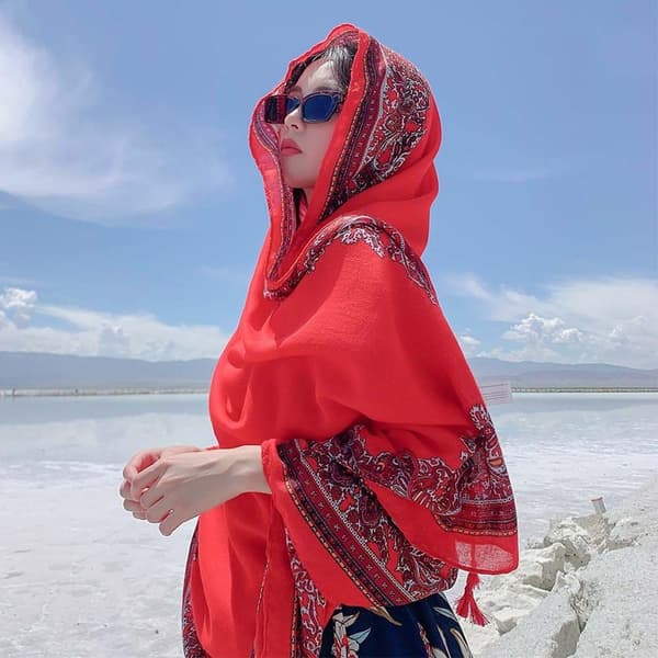 Rantapyyhe Bandana 90x180cm 1 1 1
