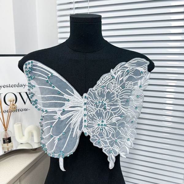 Butterfly Patch Clothes Patches GRÖN A A Green A-A