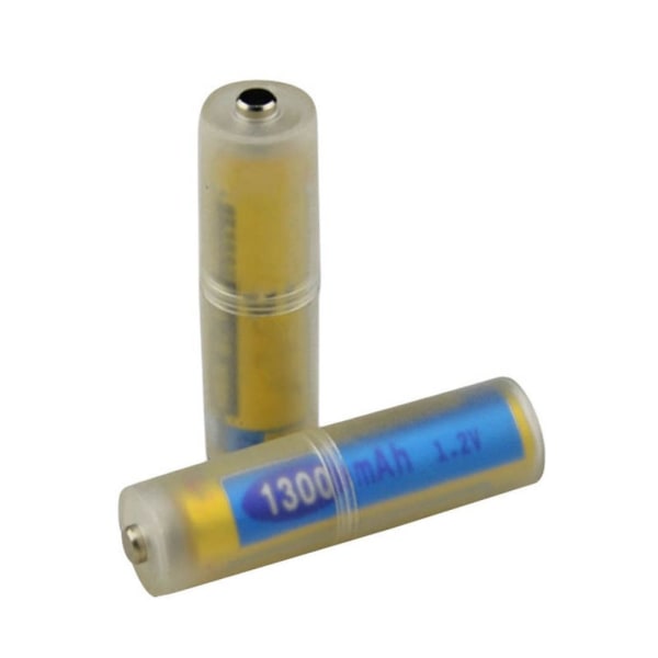 10 stk AAA til AA størrelse celle batteri konverter adapter