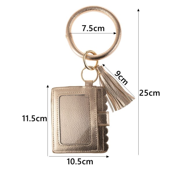 Wristlet Wallet Lompakko Tasku Luottokorttikotelo Kukkaro 3 3 3