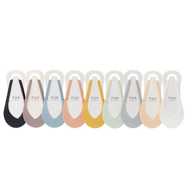 1pari Boat Socks Invisible Socks ORANGE orange