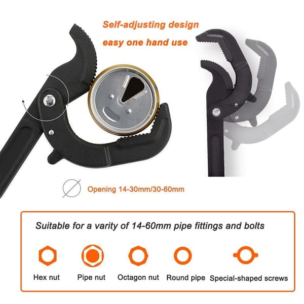 Justerbar skruenøgle Magic Wrench STOR Large