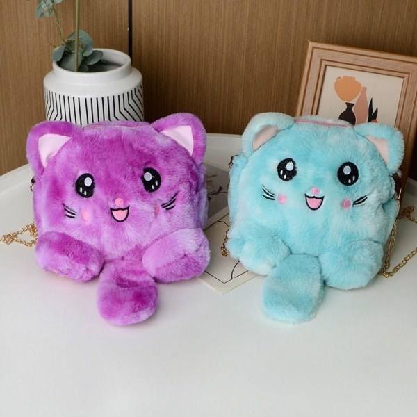 Cat Crossbody Bag Cat Plush Bag 2 2 2
