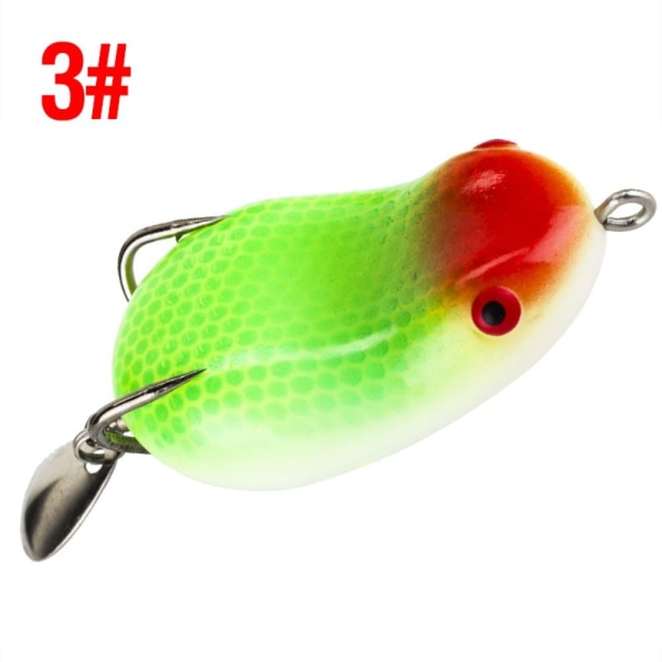 Fiskegroda Lure Gummigroda RÖD&GRÖN 12G 12G red&green 12g-12g