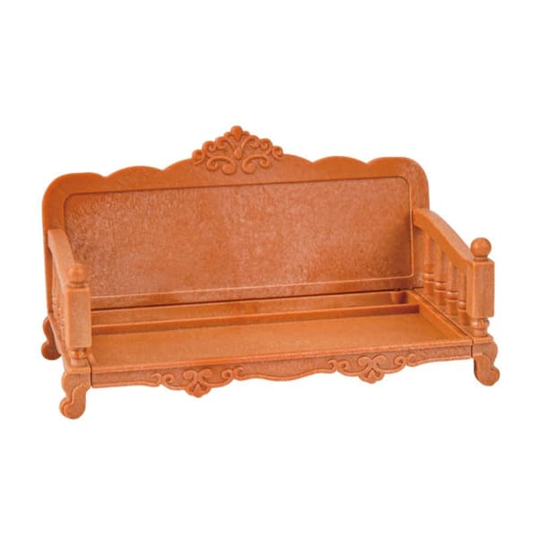 Dockhusmöbler Vardagsrum Träsoffa