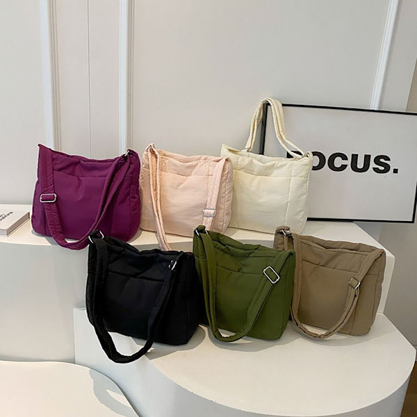 Totes Bag Messenger Olkalaukku MUSTA black