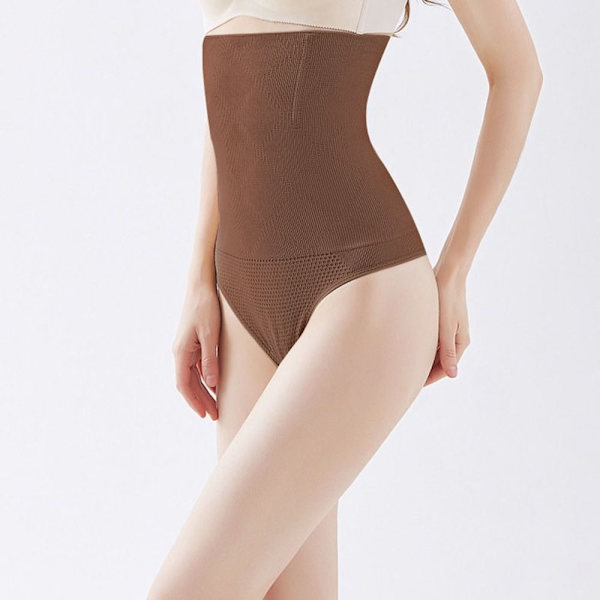 Butt Lifting Pants High Waist Bukser BEIGE XL-2XL beige XL-2XL