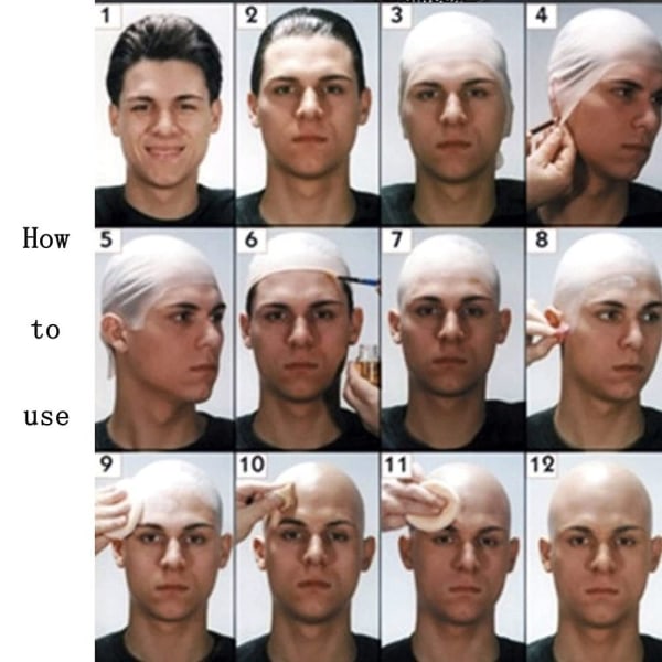 1st Bald Caps Makeup LARGE LARGE Large