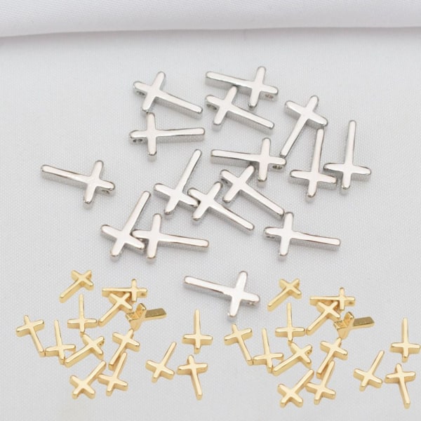 Cross Charms Gold Messing Cross Charms Crosses Faith Charms