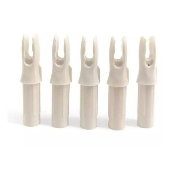 15 kpl Arrow Tail Nock Arrow VALKOINEN white