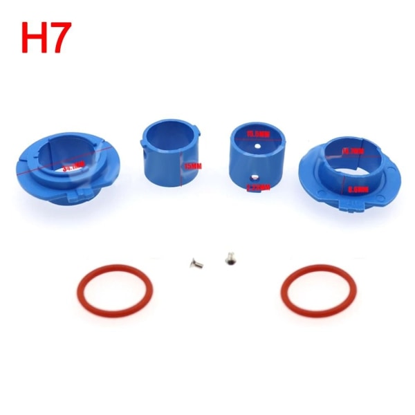 2kpl Auton LED-ajovalon lampun polttimopohja H3 H3 H3