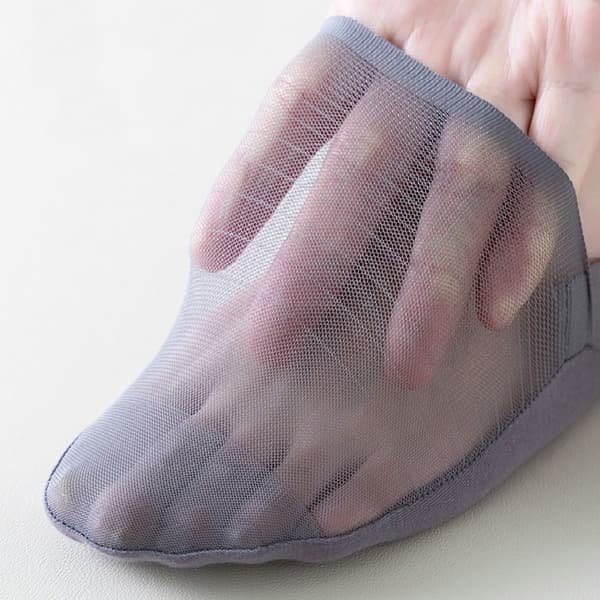 Usynlige Bådsokker til Mænd LYSEGRÅ Light Gray