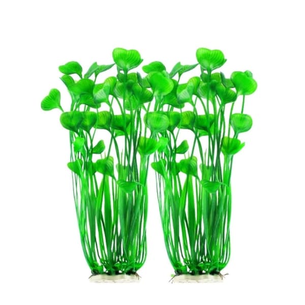 2 STK Kunstige Akvarieplanter A