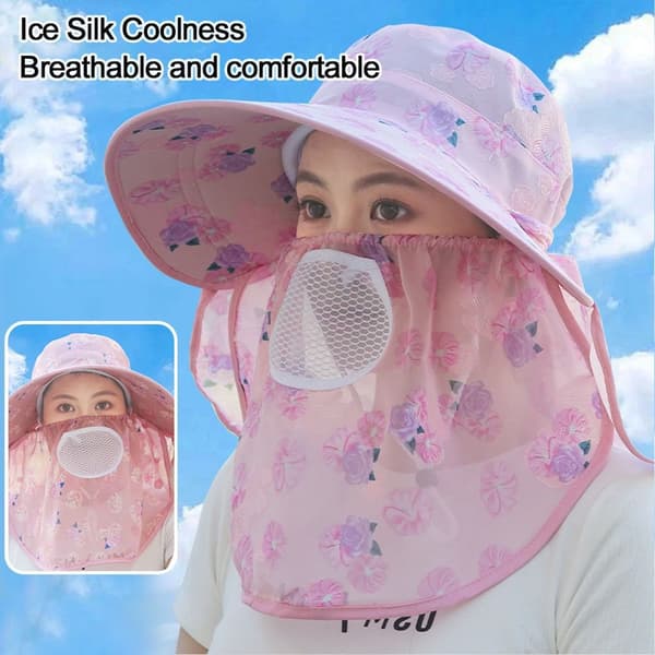 Solhat Strand Fiskerhat PINK pink