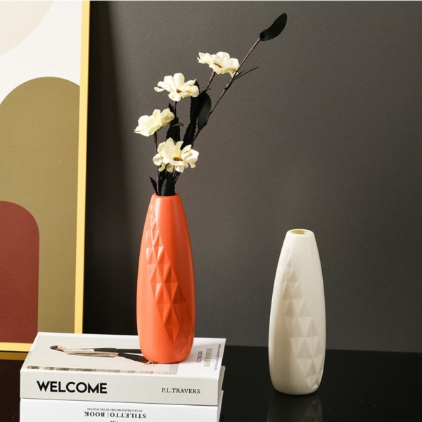Blomstervase urtepotte HVID White