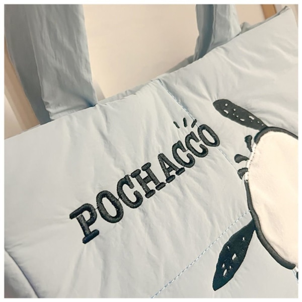 My Melody Kuromi Skulderveske Håndveske Tote Bag HVIT White