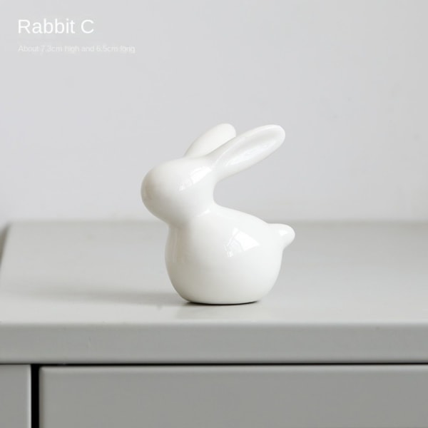 Påskharefigurer Kaninskulptur C C C