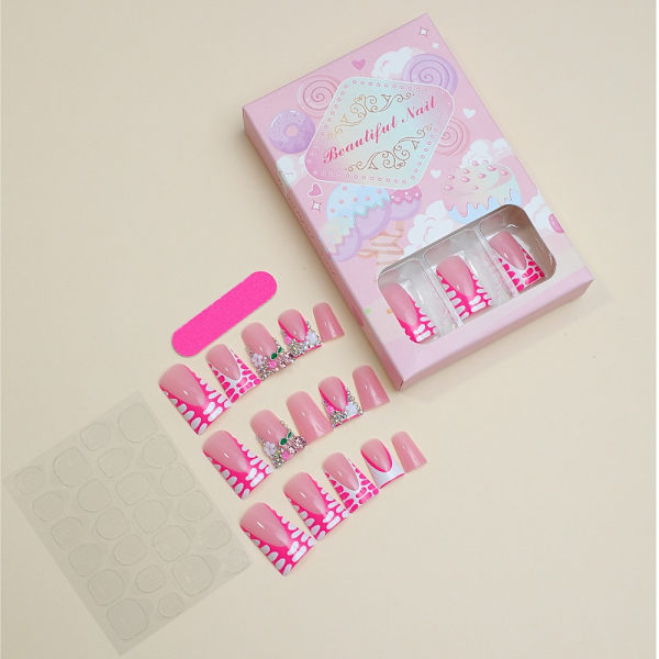 Franska Fake Nails False Nail XH-91-32 XH-91-32 XH-91-32