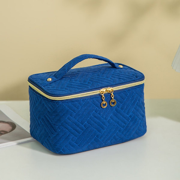 Makeup Taske Kosmetisk Taske NAVY BLÅ navy blue