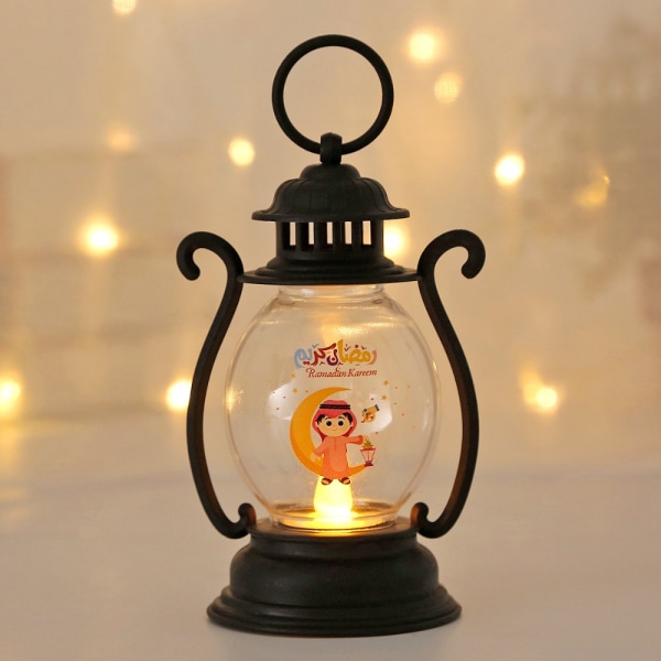 Ramadan Kareem Led Lantern LED Candle Lantern HVIT white