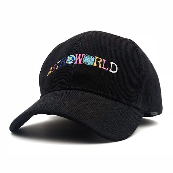 Baseball Caps Broderet Hat SORT black