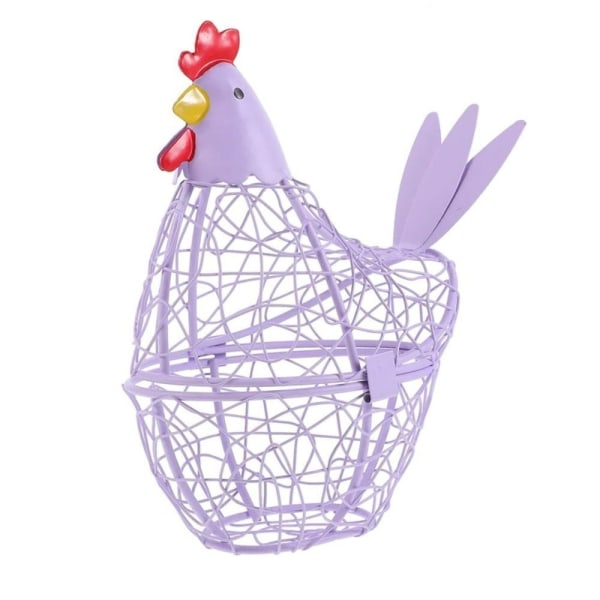 Eggekurv Egg Oppbevaringsbeholder LILLA Purple