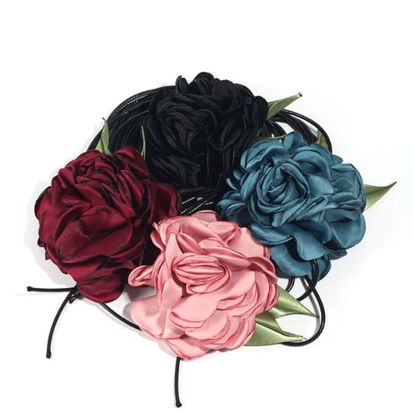Blomster Choker Halskæde 2 2 2