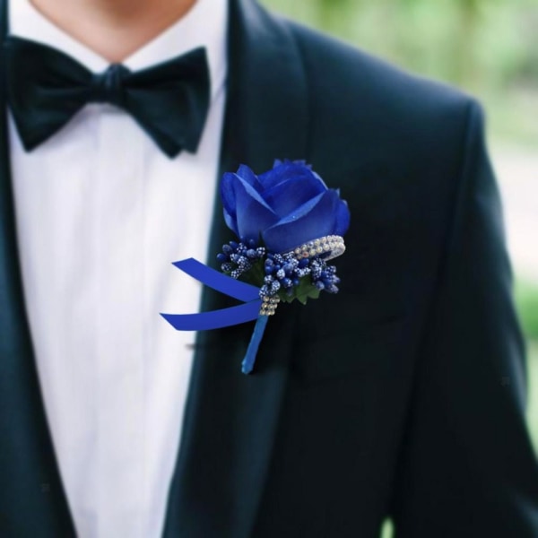 Boutonnieres Bryllupsblomster Brudgom Boutonnieres Blomster HVID white