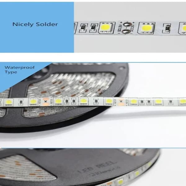 LED-slinga Belysningstejp VARMVIT EJ VATTENTÄT EJ Warm White Not Waterproof-Not Waterproof
