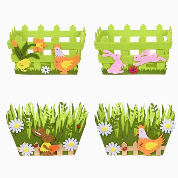 Påskekurv Farge Eggbøtte A A A
