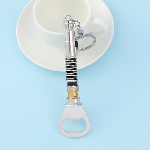 2 stk. flaskeåbner dåseåbner øloplukker Silver 2Pcs-2Pcs