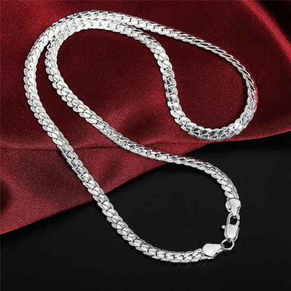 Halskjede Chokers SØLV silver
