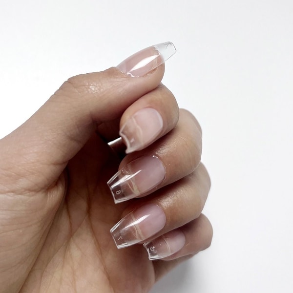 240st/kartong False Nails Tips Gelly Nail Tips MANDELMANDEL ALMOND