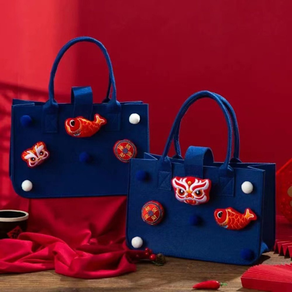 Håndveske Tote Bag RØD 1 1 red 1-1