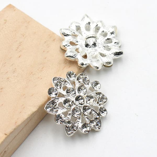 10 stk. Rhinestone-knapper, klær, sying, tilbehør, pyntesteiner