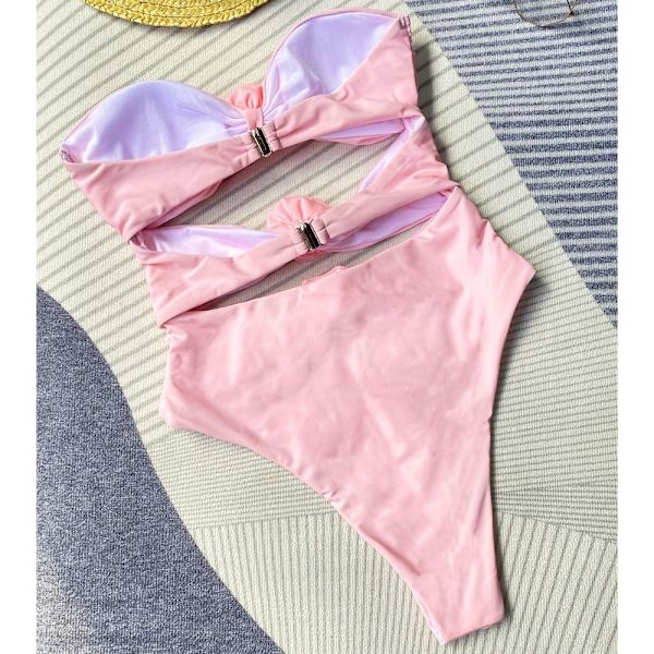 Badkläder Dam Baddräkt PINK M pink M