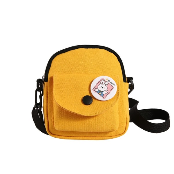 Bear Backpack Crossbody Bags GUL yellow