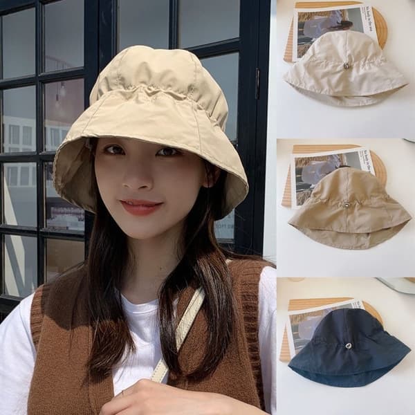 Bucket Hat Snøre Basin Hatte SORT black