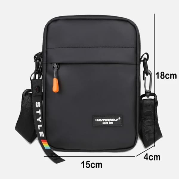 Messenger Slingväskor Crossbody Pouch SVART black
